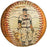 Roger Maris 61 Home Run George Sosnak Hand Painted Folk Art Baseball 1/1 Signed
