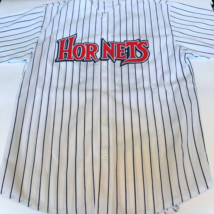 Rare Mariano Rivera Signed Greensboro Hornets Minor League Jersey Steiner COA