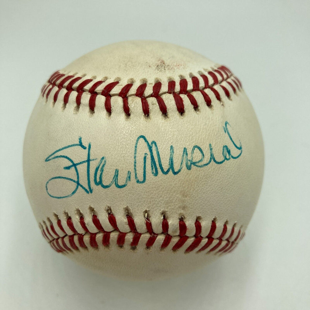 Stan Musial Signed Official National League Baseball JSA COA