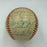 1972 Atlanta Braves Team Signed NL Baseball Eddie Mathews 27 Sigs JSA COA