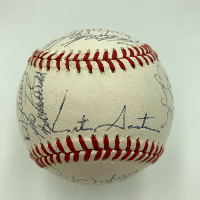 1992 Toronto Blue Jays World Series Champs Team Signed Baseball JSA COA