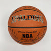 1997-98 Chicago Bulls NBA Champs Team Signed Game Basketball The Last Dance JSA