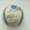 1998 New York Yankees World Series Champs Team Signed Baseball JSA COA