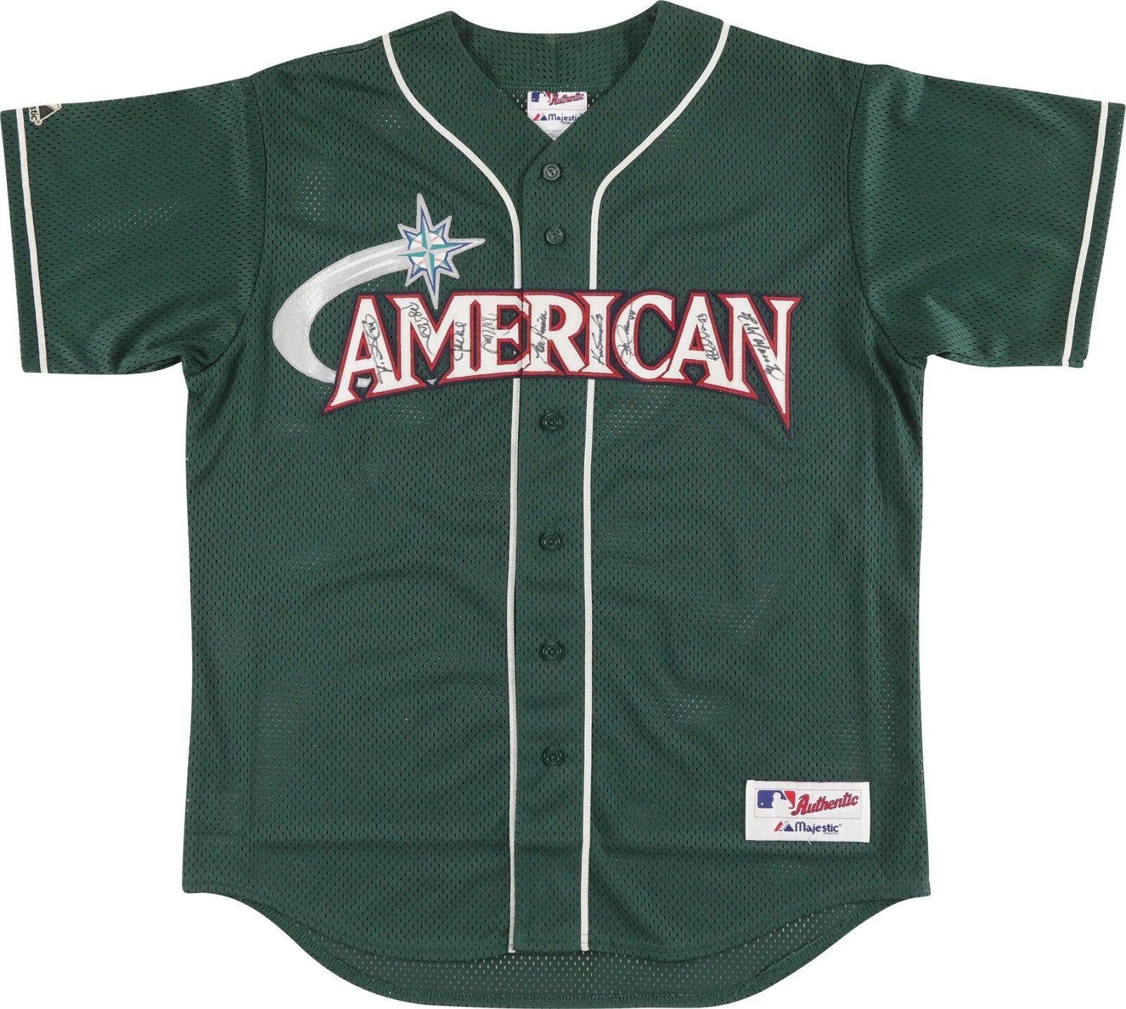 2001 Seattle Mariners Team Signed All Star Game Jersey Ichiro Suzuki PSA DNA COA