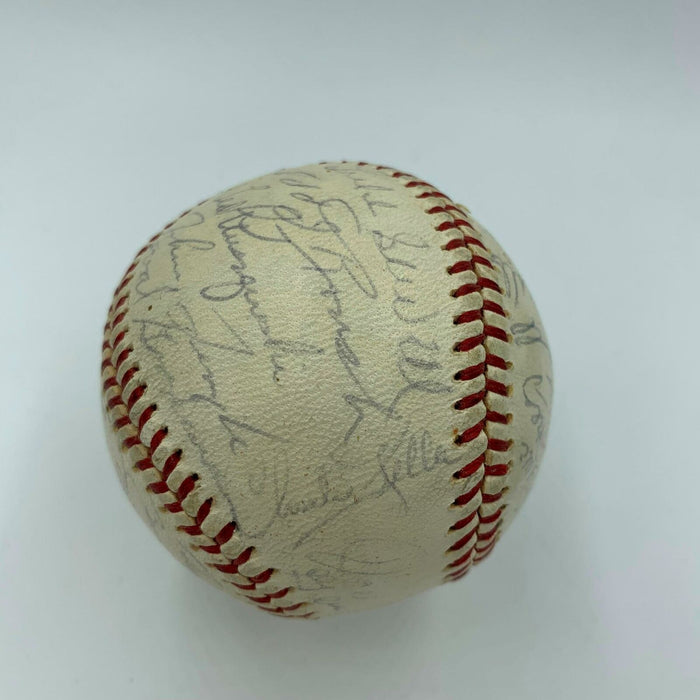 Joe Medwick Billy Martin New York Yankees Legends 1940's Signed NL Baseball