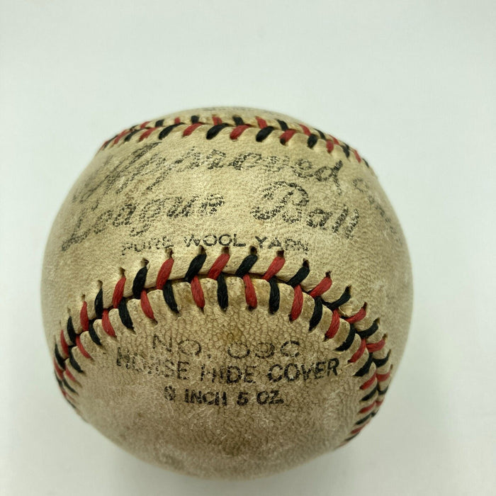 Grover Cleveland Alexander Single Signed Baseball JSA & PSA DNA COA