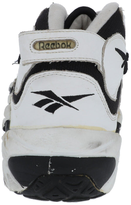 1996 Sam Perkins Game-Used Twice-Signed Seattle SuperSonics Reebok Sneakers BAS