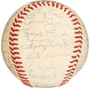 1942 Brooklyn Dodgers Team Signed National League Baseball JSA & Beckett COA