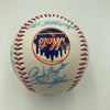 Vintage 1986 New York Mets World Series Champs Team Signed Baseball JSA COA