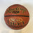 John Wooden "UCLA" Signed Rawlings NCAA Basketball JSA COA