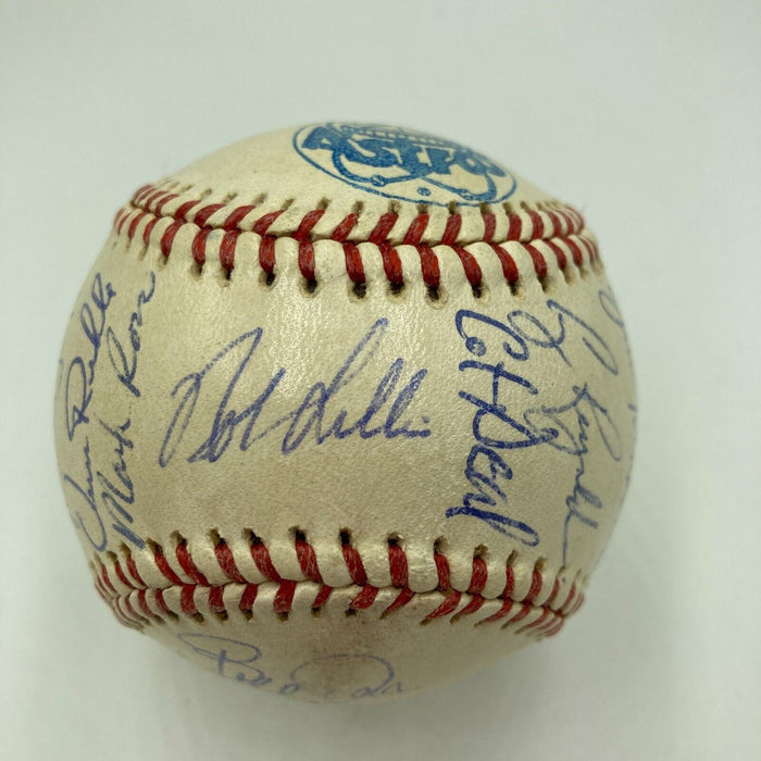 Nolan Ryan 1980's Houston Astros Team Signed Baseball