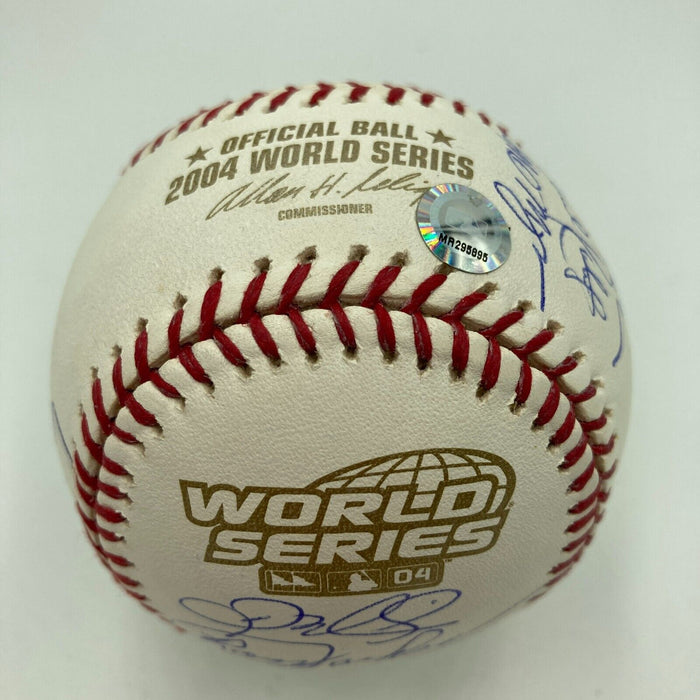 2004 Boston Red Sox World Series Champs Team Signed W.S. Baseball MLB Holo