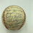 Stunning 1942 Brooklyn Dodgers Team Official National League Baseball JSA COA