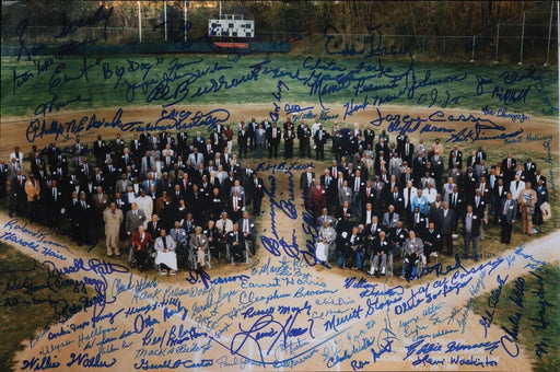 Negro League Legends Multi-Signed 18x12 Photo With 90 Signatures!