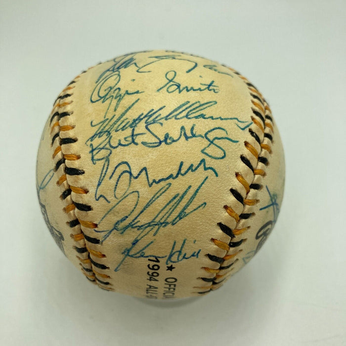 1994 All Star Game National League Team Signed Baseball Barry Bonds PSA DNA COA