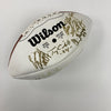 Kurt Warner Isaac Bruce St. Louis Rams Team Signed Super Bowl Football JSA COA