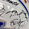 Beautiful Super Bowl MVP's Signed Helmet 40 Sigs With Tom Brady JSA COA