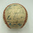1951 Yankees World Series Champs Team Signed Baseball Mickey Mantle Rookie JSA