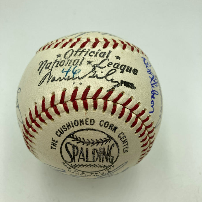 1964 St. Louis Cardinals World Series Champs Team Signed Baseball PSA DNA