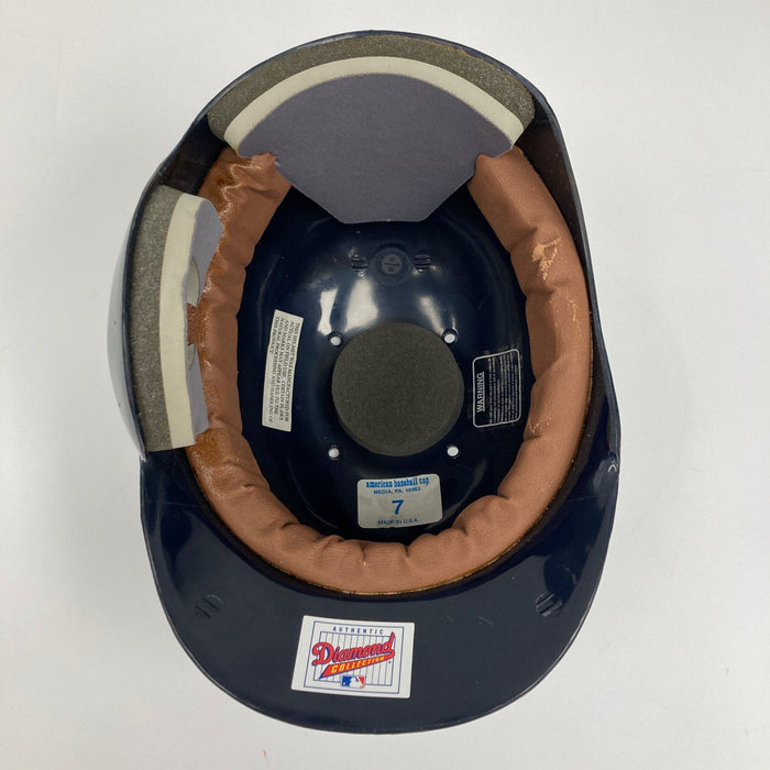 Derek Jeter Rookie Signed New York Yankees Game Model Helmet Steiner COA