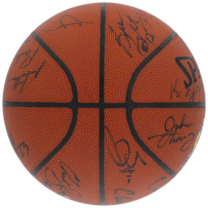 Tim Duncan Rookie 1997 NBA Draft Multi Signed Basketball 25 Sigs PSA DNA COA