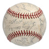 1945 Detroit Tigers World Series Champs Team Signed Baseball Beckett COA