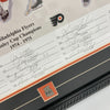 1974-75 Philadelphia Flyers Stanley Cup Champs Team Signed 20x23 Photo JSA COA