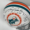 1972 Miami Dolphins Super Bowl Champs Multi Signed Full Size Helmet Steiner COA