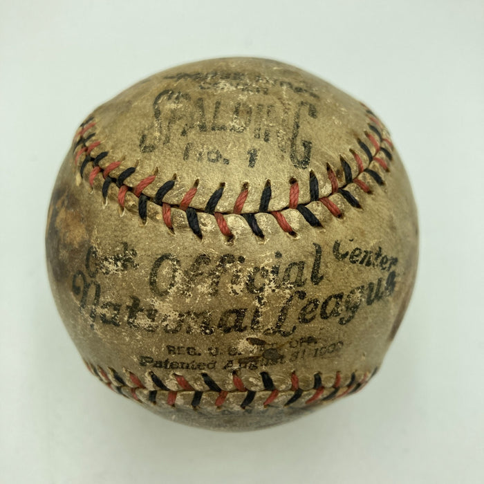 Babe Ruth 1920 Single Signed Official Game Baseball PSA DNA COA