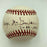 George McGovern Signed Baseball US Senator & Presidential Nominee JSA COA