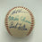 Bob Feller Bob Lemon Early Wynn Mike Garcia Indians Pitchers Signed Baseball JSA