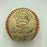 1955 Brooklyn Dodgers W.S. Champs Team Signed Baseball Jackie Robinson PSA DNA