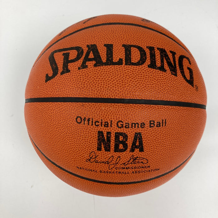 Michael Jordan Signed Spalding Official NBA Game Basketball JSA & Upper Deck UDA
