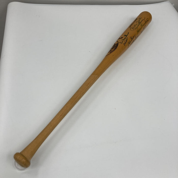 Mickey Mantle New York Yankees Legends Multi Signed Baseball Bat Beckett COA
