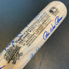 Stunning Sandy Koufax Roy Campanella Brooklyn Dodgers Legends Signed Bat PSA DNA