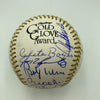 Gold Glove Winners Signed Baseball 25 Sigs Brooks Robinson Ivan Rodriguez JSA