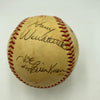 1986 World Series Umpires Multi Signed W.S. Game Baseball PSA DNA New York Mets