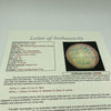 1959 Chicago White Sox AL Champs Team Signed Baseball Nellie Fox JSA COA