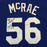 1990 Brian McRae Game Used Signed Kansas City Royals Jersey