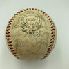 1962 New York Yankees W.S. Champs Team Signed Baseball Mickey Mantle JSA COA