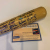 2000 NY Yankees WS Champs Team Signed Bat Derek Jeter Mariano Rivera Steiner COA