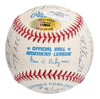 Nolan Ryan Signed Heavily Inscribed STAT American League Baseball JSA COA RARE