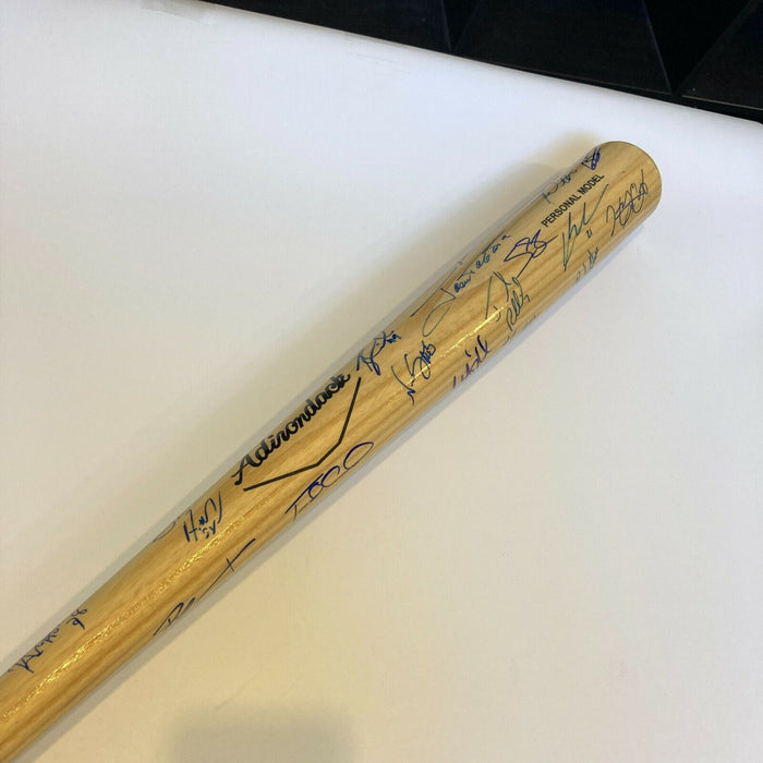 Mookie Betts Anthony Rendon Zack Wheeler Rookie Prospects Signed Bat JSA COA