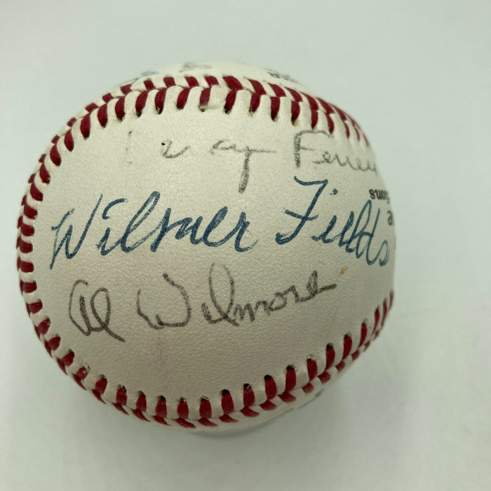 Josh Gibson Jr. Negro League Legends Multi Signed Baseball JSA COA