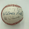 Josh Gibson Jr. Negro League Legends Multi Signed Baseball JSA COA