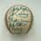 Stunning  1956-1957 Milwaukee Braves Team Signed NL Baseball Hank Aaron JSA COA