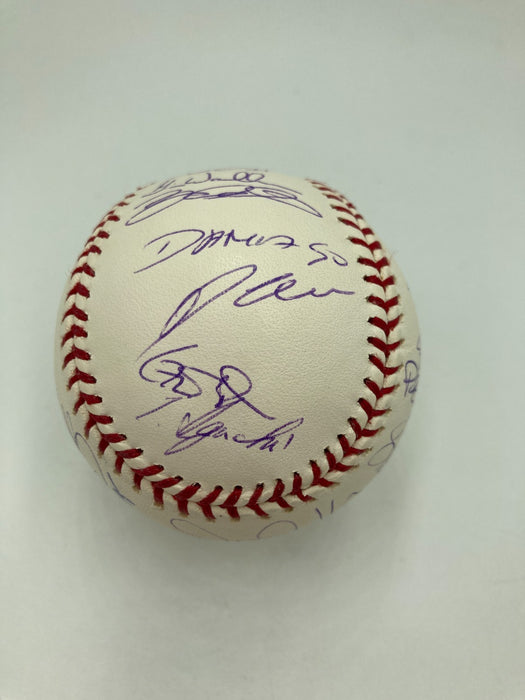 2005 Chicago White Sox World Series Champs Team Signed Baseball JSA COA