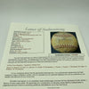 1958 New York Yankees World Series Champs Team Signed Baseball JSA COA