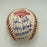 John Sterling "Hayes Makes The Catch!" Signed 1996 World Series Baseball JSA COA