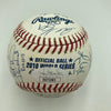 2018 Los Angeles Dodgers NL Champs Team Signed World Series Baseball JSA COA